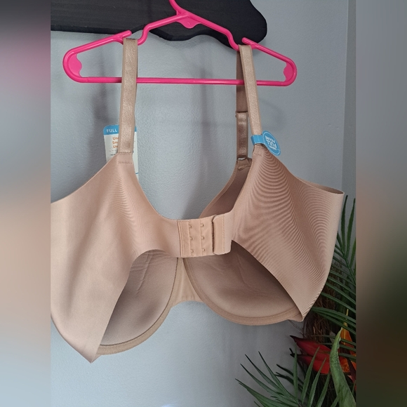 Seamless Underarm-Smoothing Comfort Underwire Lightly Lined T-Shirt Bra 42DDD - Picture 6 of 8